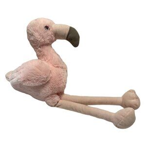 Hugfun‎ Pink Flamingo Bird Sparkle Eyes Plush Stuffed Animal 14"